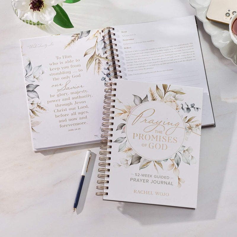 Praying the Promises of God: A 52-Week Guided Spiral Prayer Journal
