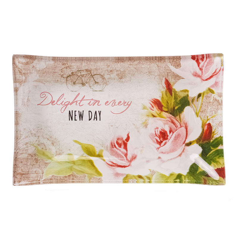 Delight In Every New Day - Trinket Tray