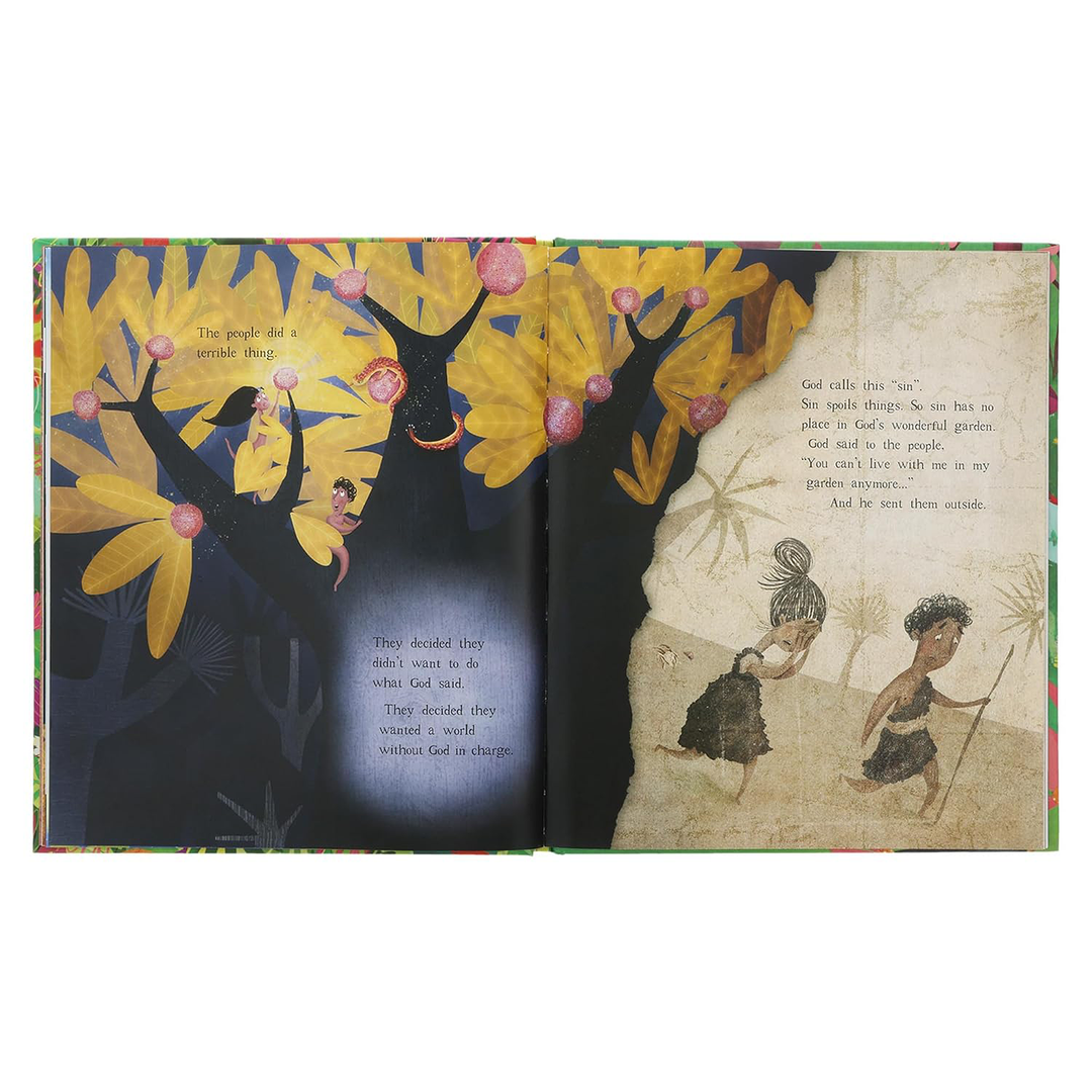 The Garden, the Curtain and the Cross Storybook The true story of why Jesus died and rose again By Carl Laferton, illustrated by Catalina Echeverri