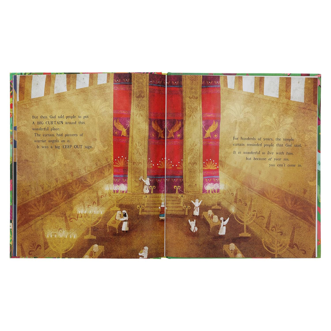 The Garden, the Curtain and the Cross Storybook The true story of why Jesus died and rose again By Carl Laferton, illustrated by Catalina Echeverri
