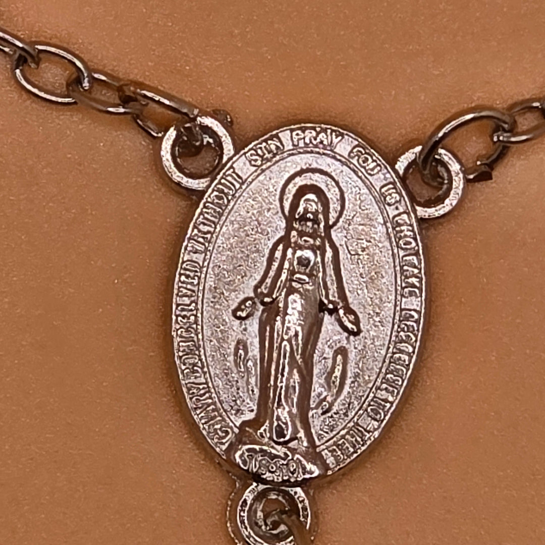 Garnet Bead - Car Rosary