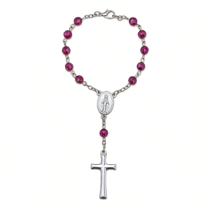 Garnet Bead - Car Rosary