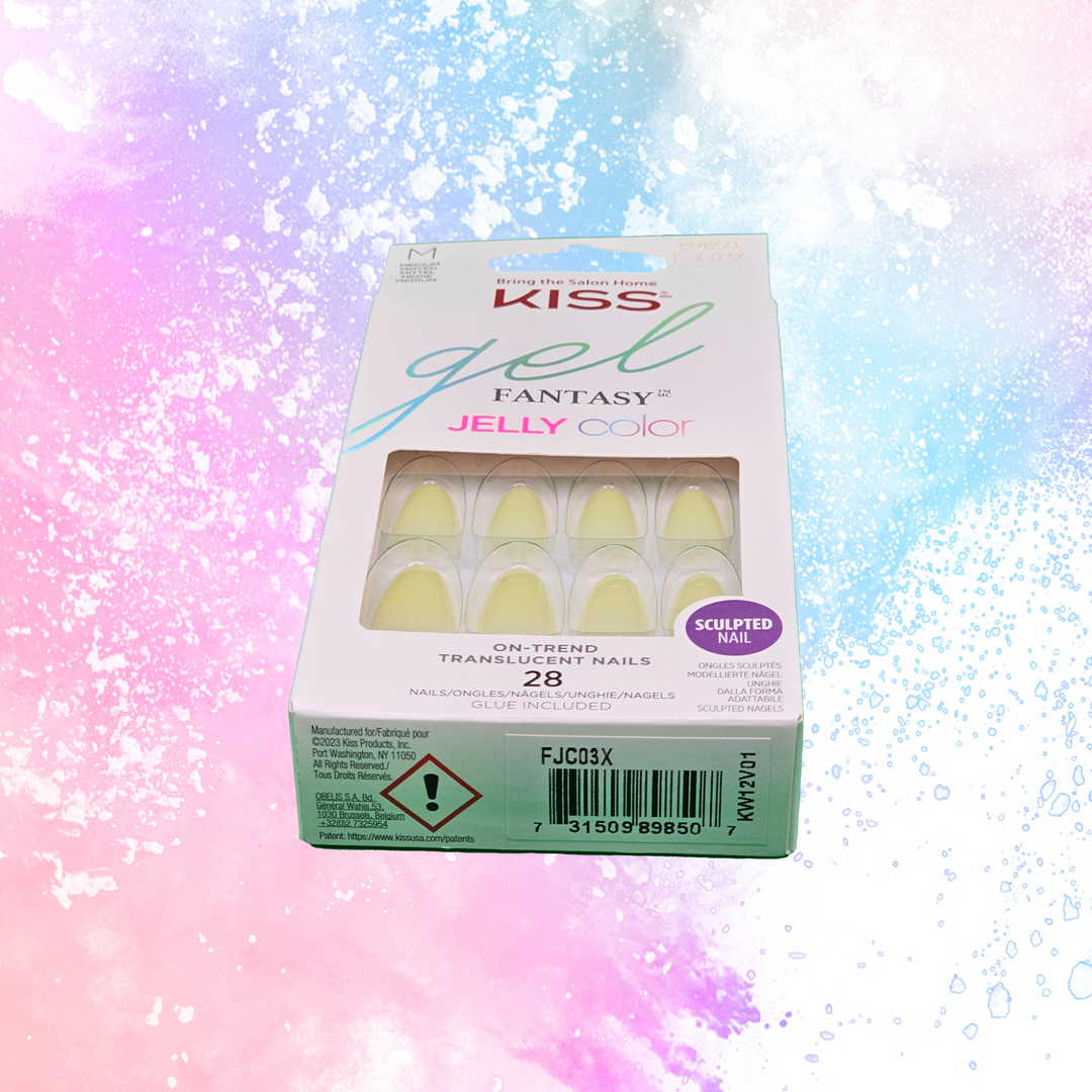 KISS Gel Fantasy Jelly Color Press-on Nails - 8985