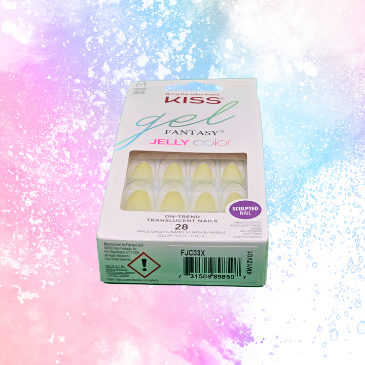KISS Gel Fantasy Jelly Color Press-on Nails - 8985