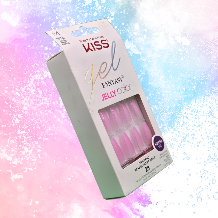 Gel Fantasy Jelly Color Solid Pink - Jelly Hearts - 98951