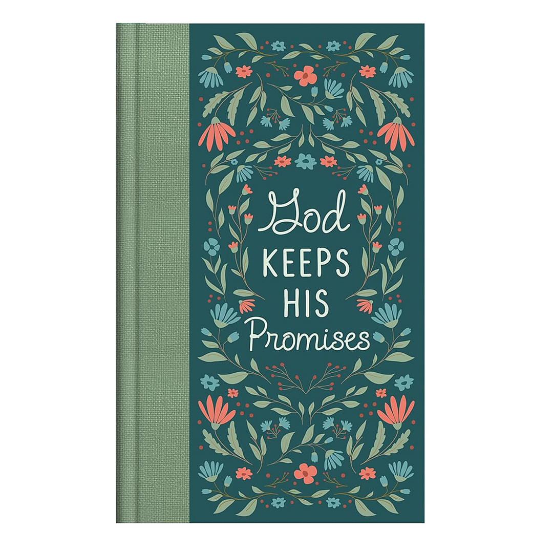 God Keeps His Promises KJV Study Bible [Sage Floral] Hardcover