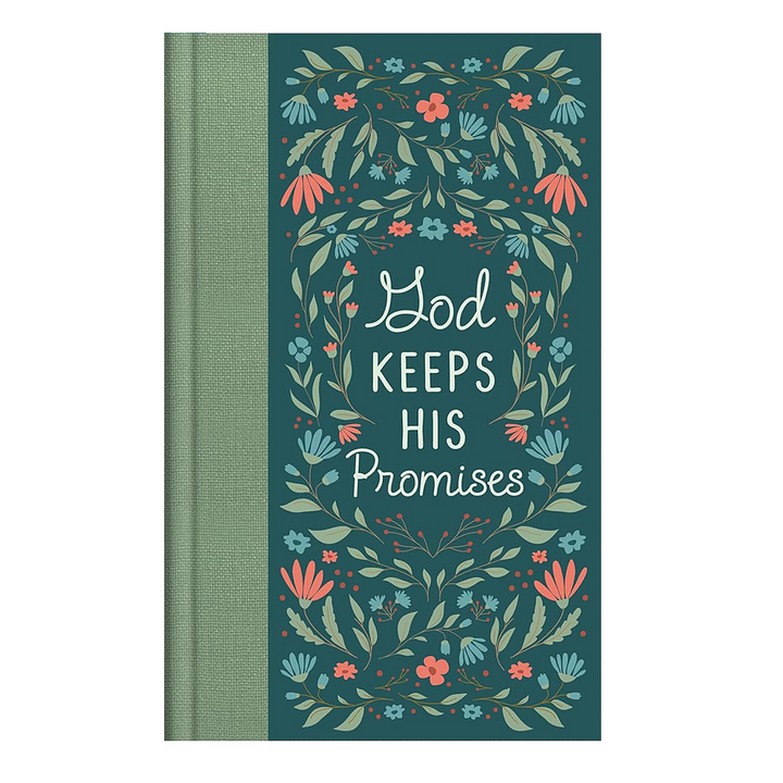 God Keeps His Promises KJV Study Bible [Sage Floral] Hardcover
