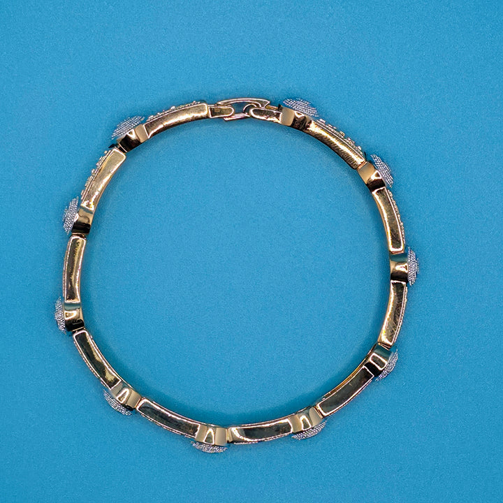 Golden and Silver Bracelet - Jewelry