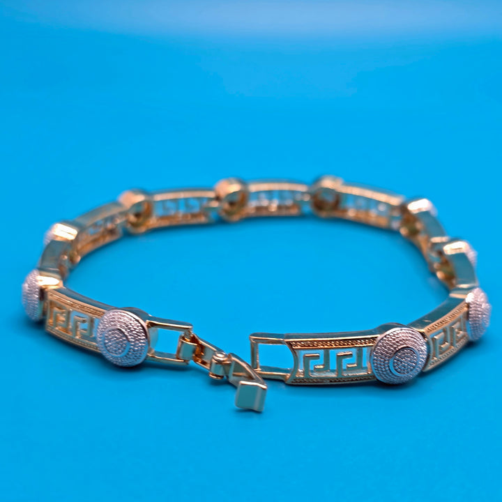 Golden and Silver Bracelet - Jewelry