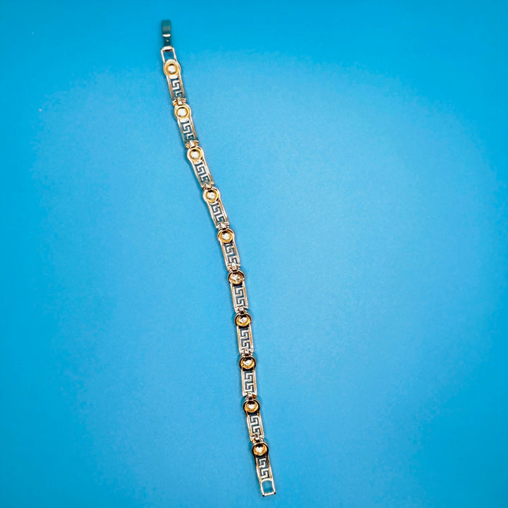 Golden and Silver Bracelet - Jewelry