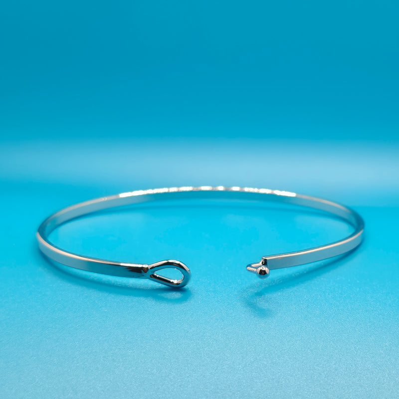 GRANDMA KNOWS BEST Inspirational Message Bracelet Positive Message Engraved Thin Bangle - Jewelry