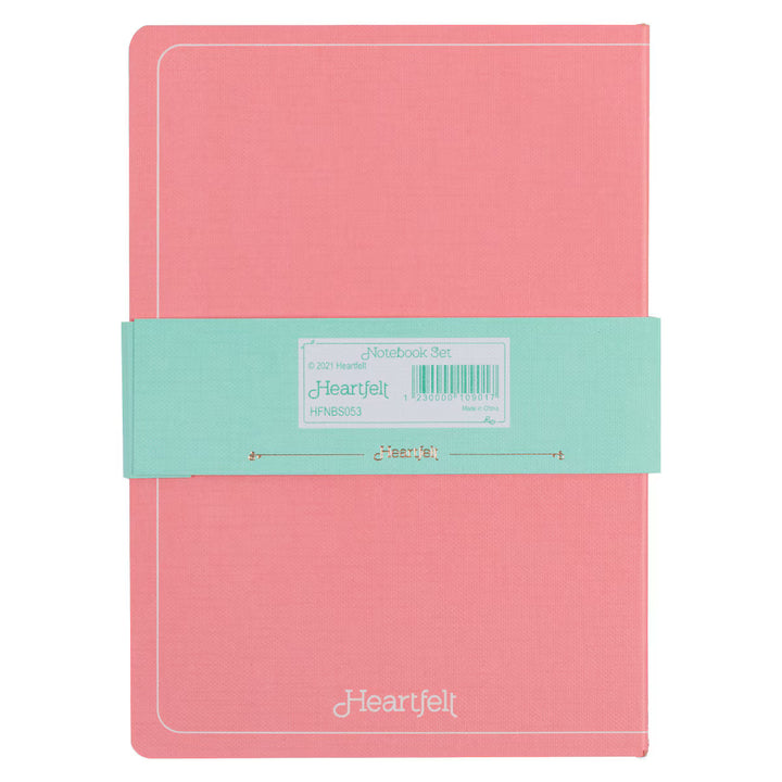 Embrace The Journey Pink Petals Notebook Set