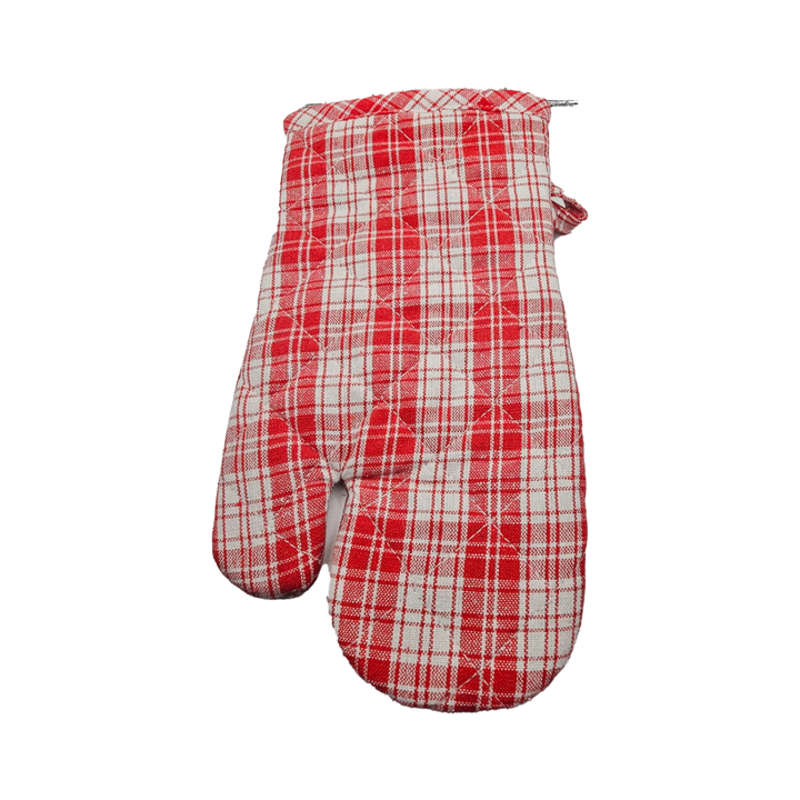 Holiday Collection Christmas Mistle Toe &amp; Candy Cane Towels and Pot Holder Set: Plaid Country Cotton Towels