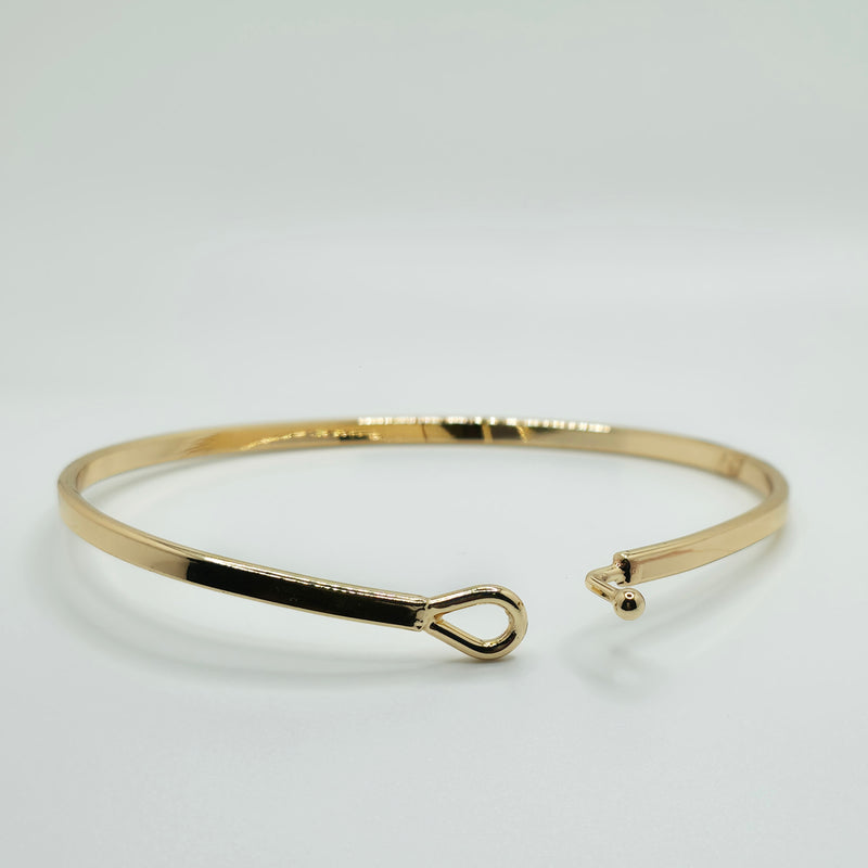 HOPE (Arrow) Inspirational Message Bracelet Positive Message Engraved Thin Bangle - Jewelry