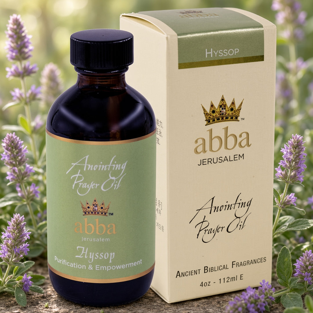 Hyssop 1/4oz Anointing Prayer Oil in Gift Box