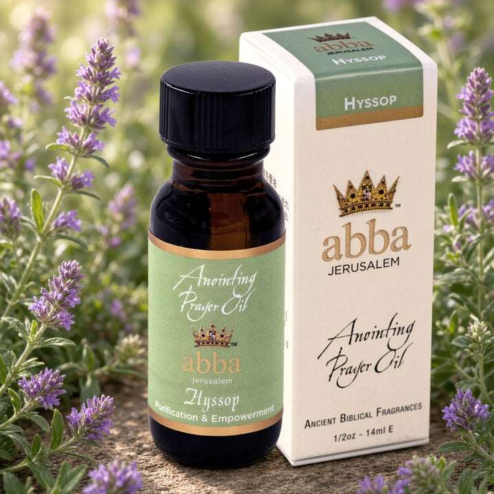 Hyssop 1/4oz Anointing Prayer Oil in Gift Box