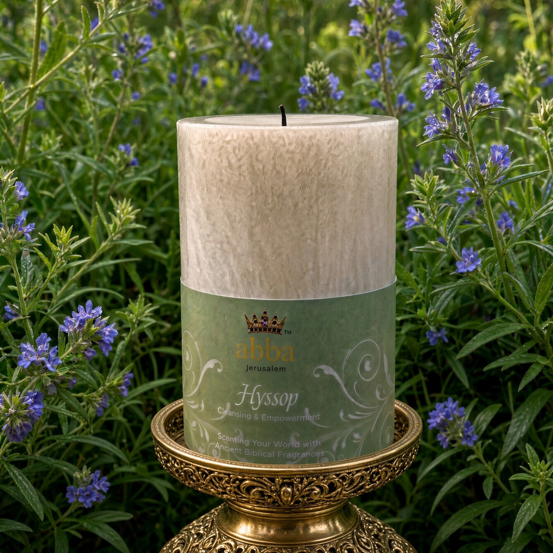 Hyssop Pillar Candle