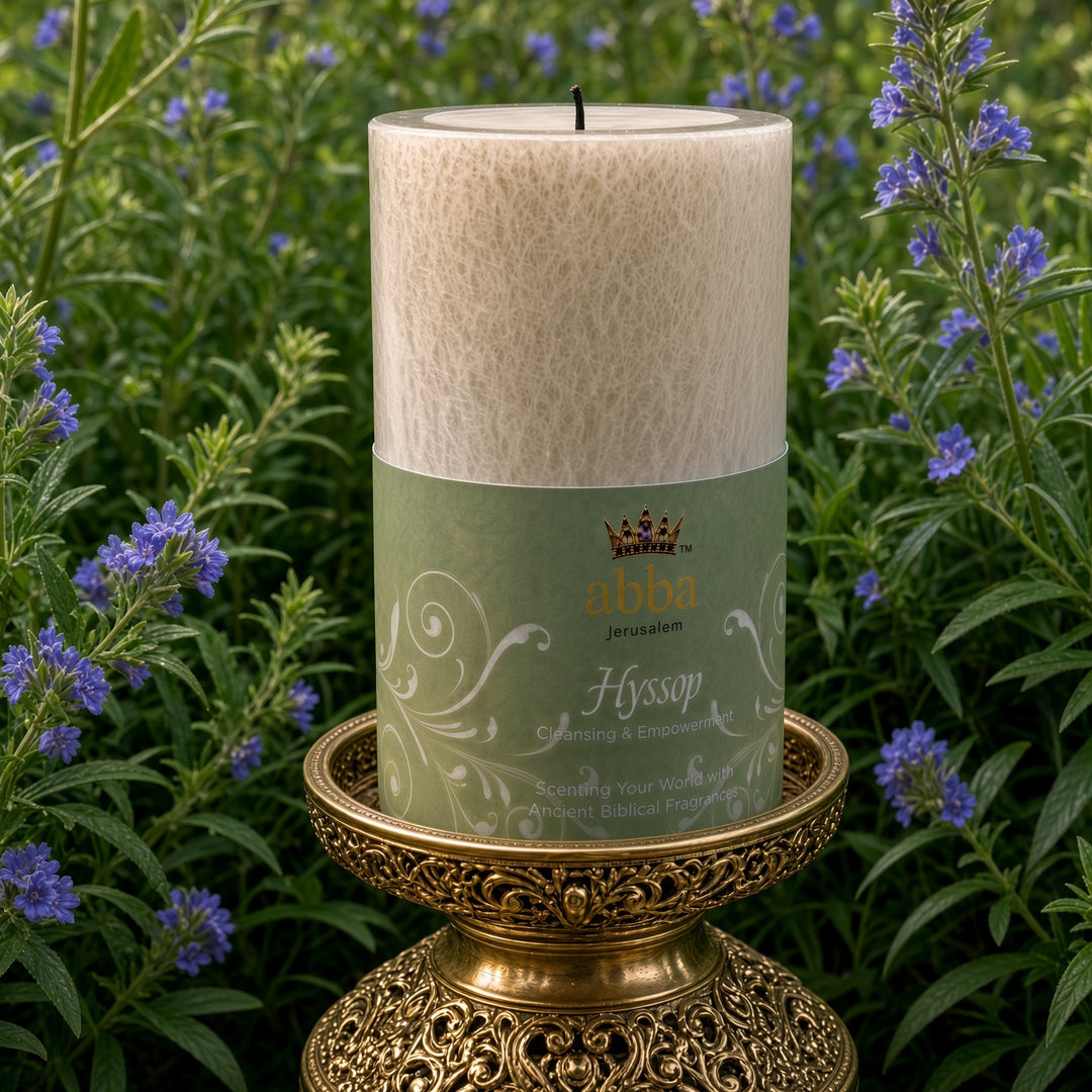Hyssop Pillar Candle