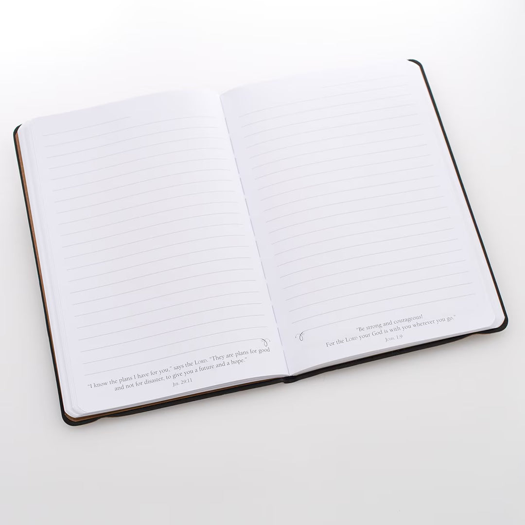 Be Still &amp; Know Tan Flexcover Journal - Psalm 46:10