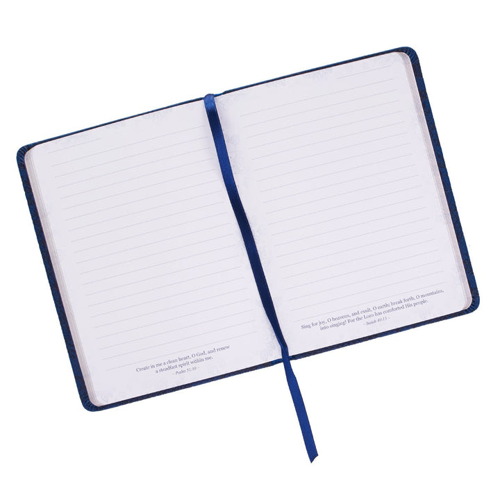 Desire of Your Heart Handy-sized Lux Leather Journal - Psalm 20:4