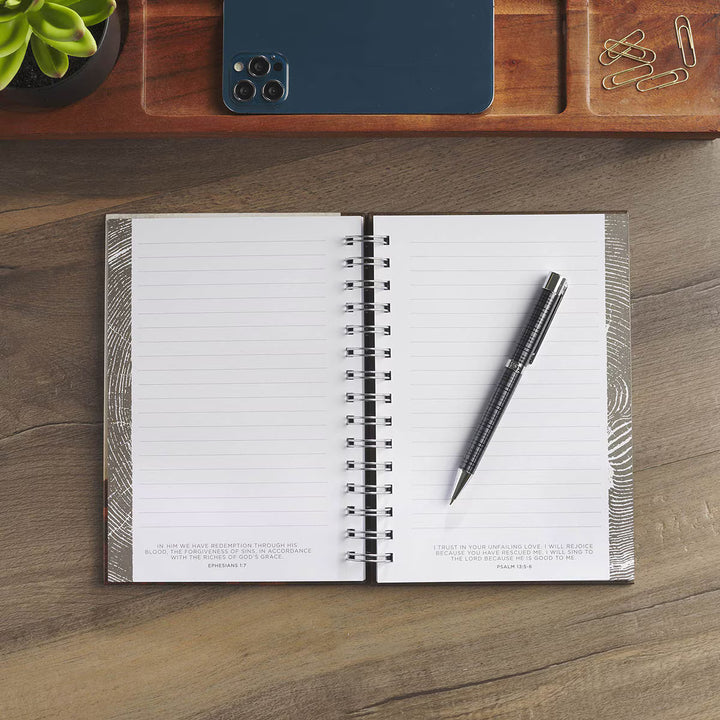 Shepherd Brown Pastoral Spiral Journal Psalm 23:3