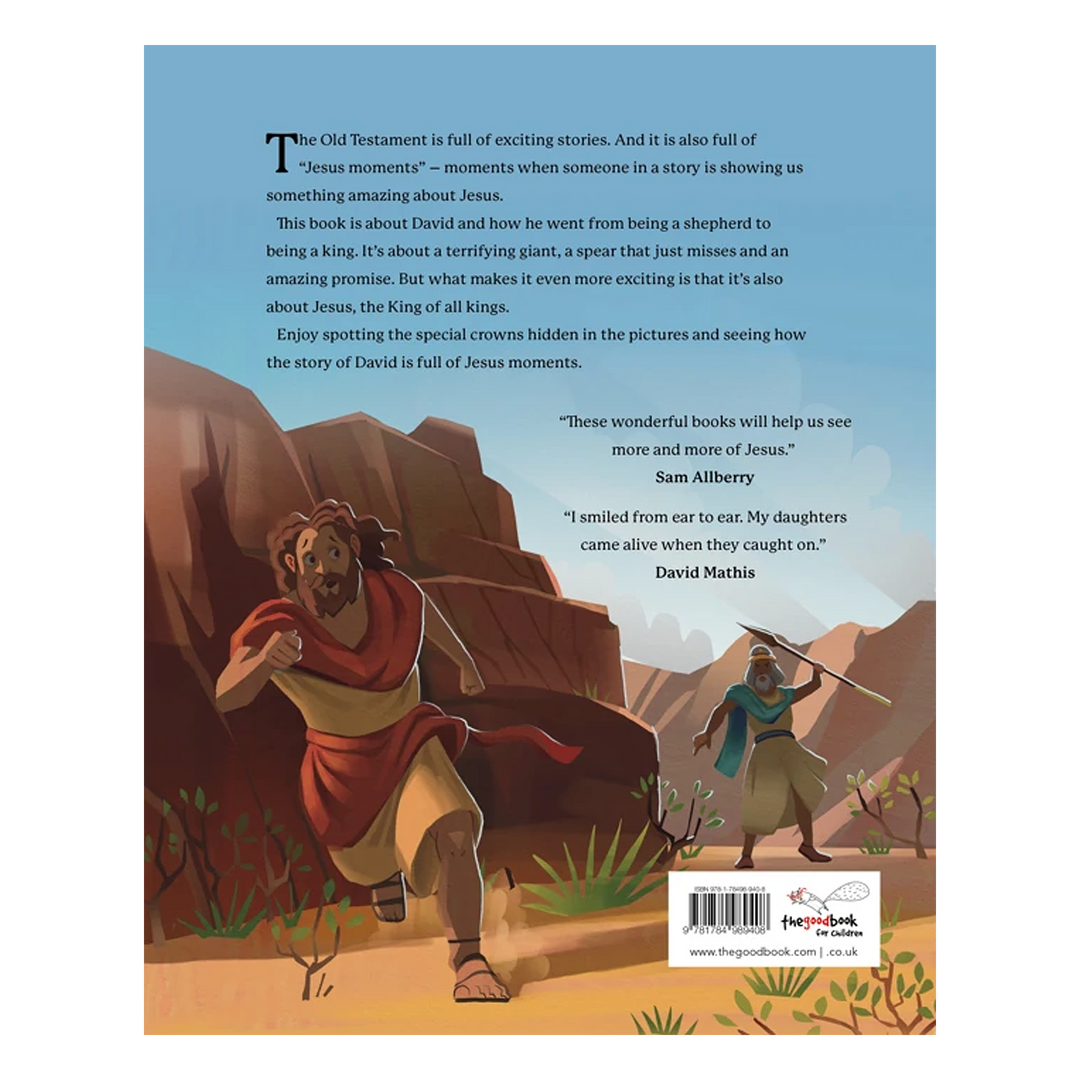 Jesus Moments: David Finding Jesus in the Story of David By Alison Mitchell, illustrated by Noah Warnes