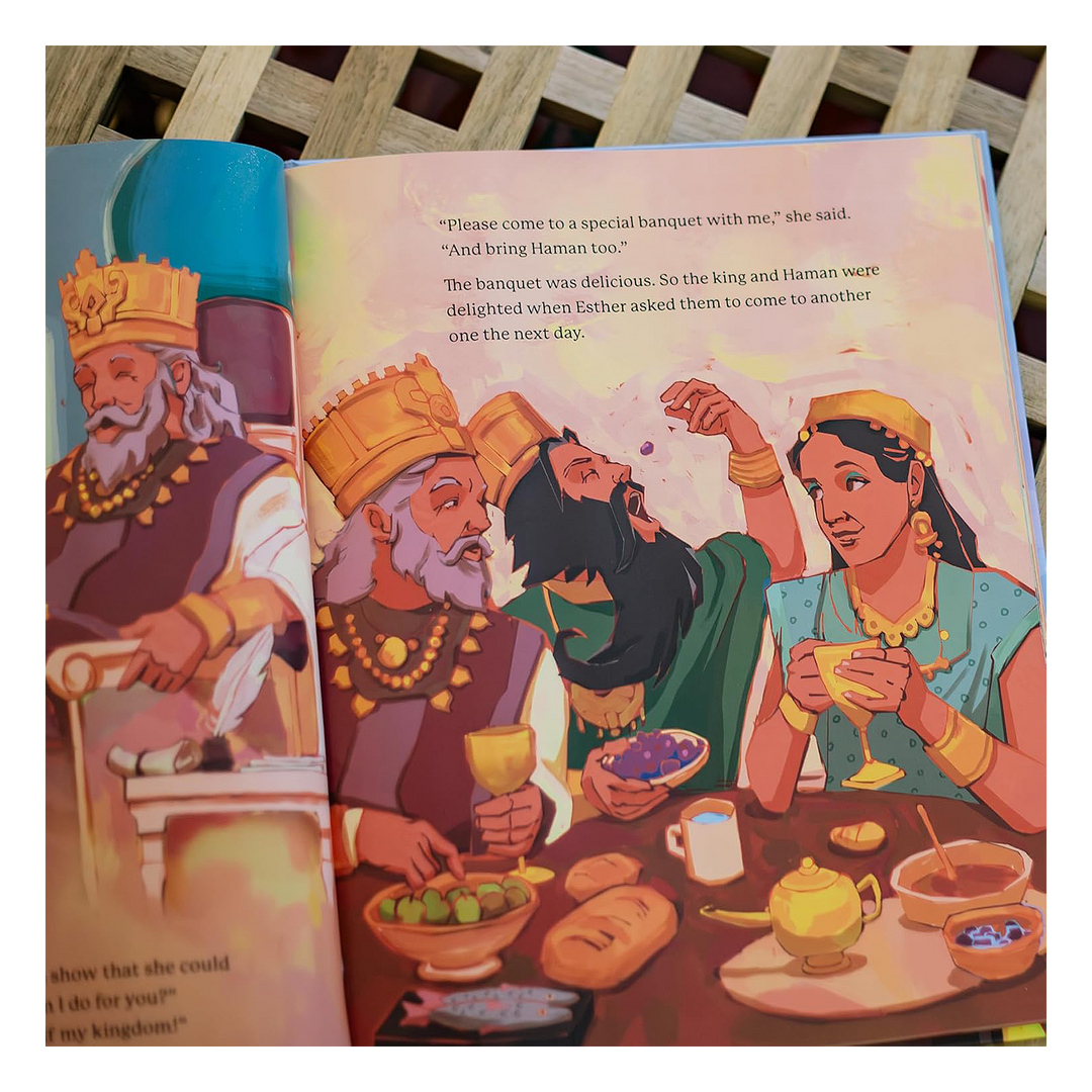 Jesus Moments: Esther Finding Jesus in the Story of Esther By Alison Mitchell, illustrated by Noah Warnes