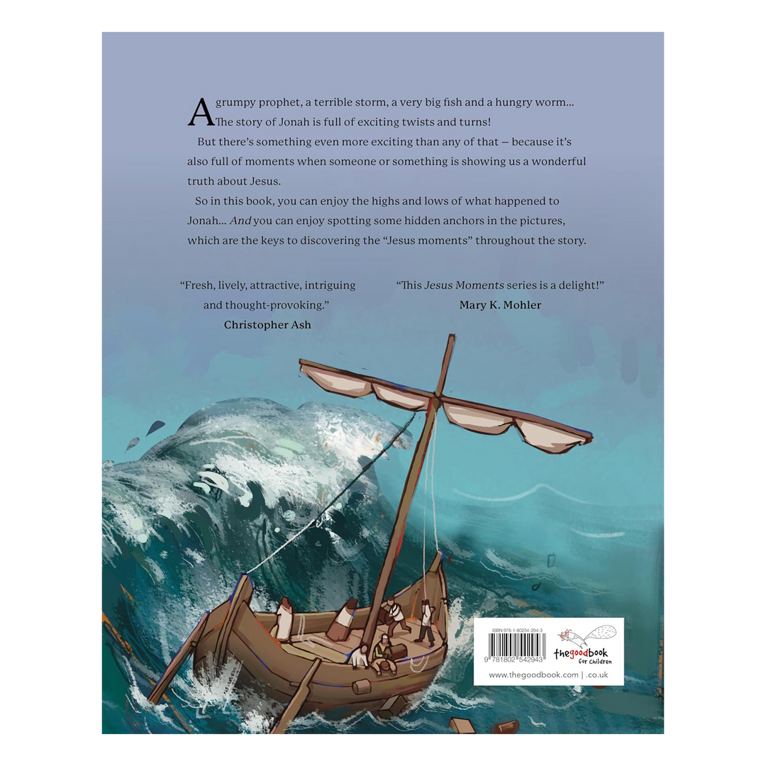 Jesus Moments: Jonah Finding Jesus in the Story of Jonah By Alison Mitchell, illustrated by Noah Warnes