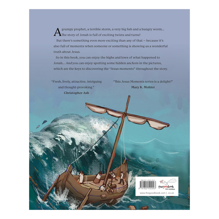 Jesus Moments: Jonah Finding Jesus in the Story of Jonah By Alison Mitchell, illustrated by Noah Warnes