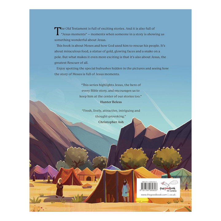 Jesus Moments: Moses Finding Jesus in the Story of Moses By Alison Mitchell, illustrated by Noah Warnes