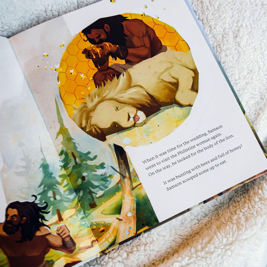 Jesus Moments: Samson Finding Jesus in the Story of Samson By Alison Mitchell, illustrated by Noah Warnes