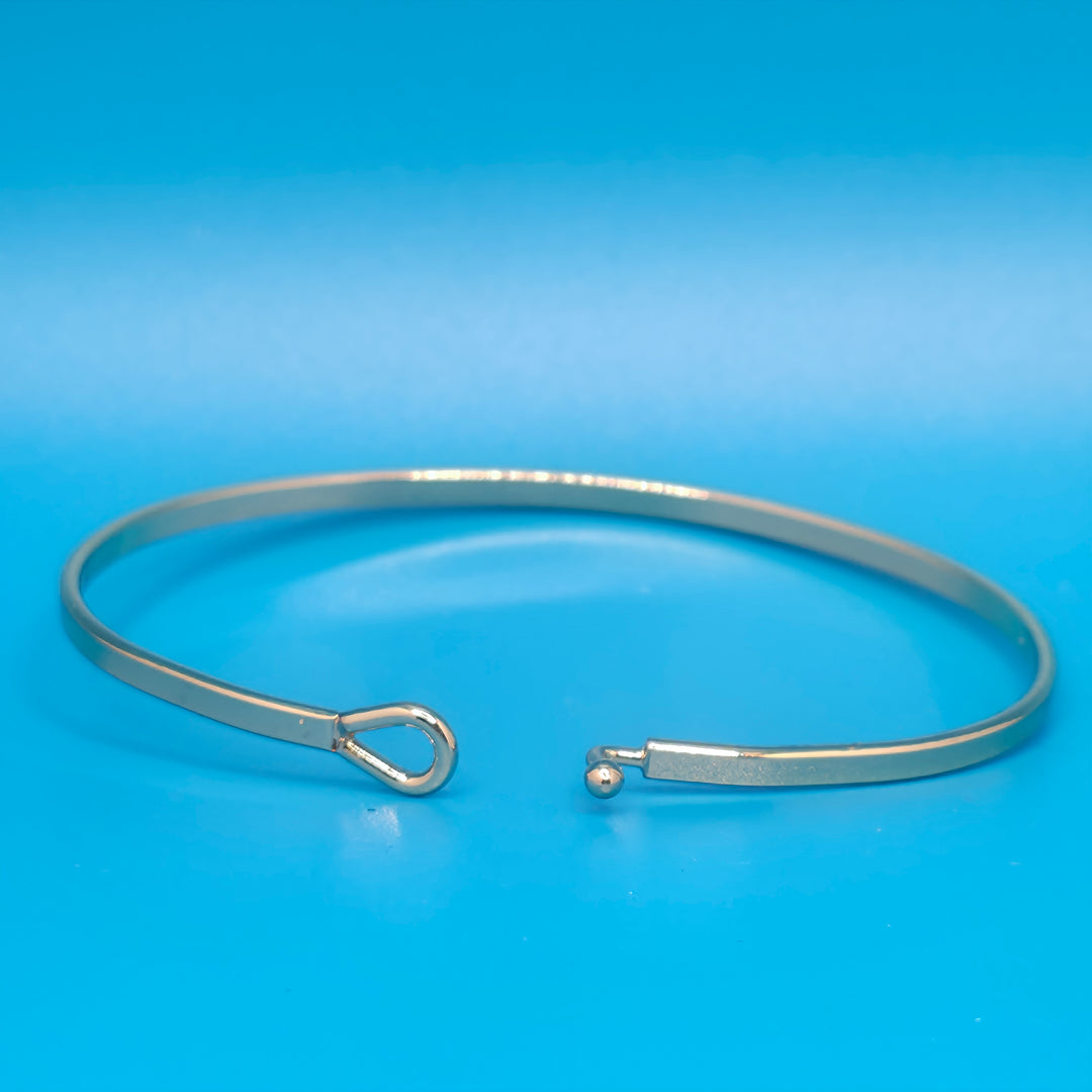 JOY IS STRENGTH Inspirational Message Bracelet Positive Message Engraved Thin Bangle - Jewelry (Copy)