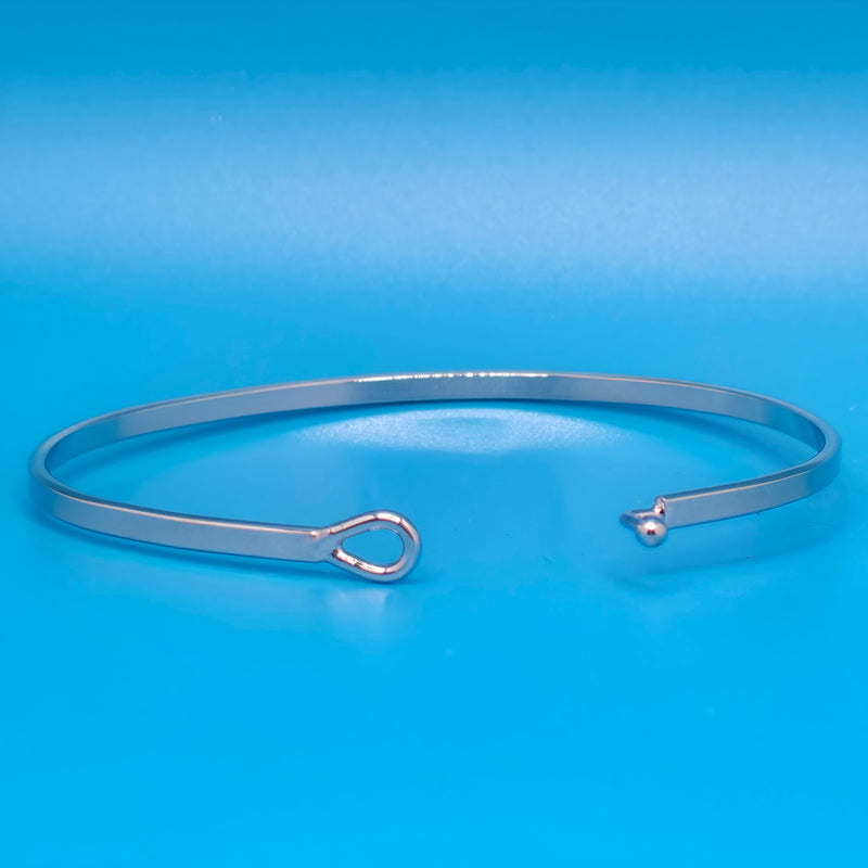 JOY IS STRENGTH Inspirational Message Bracelet Positive Message Engraved Thin Bangle - Jewelry (Copy)
