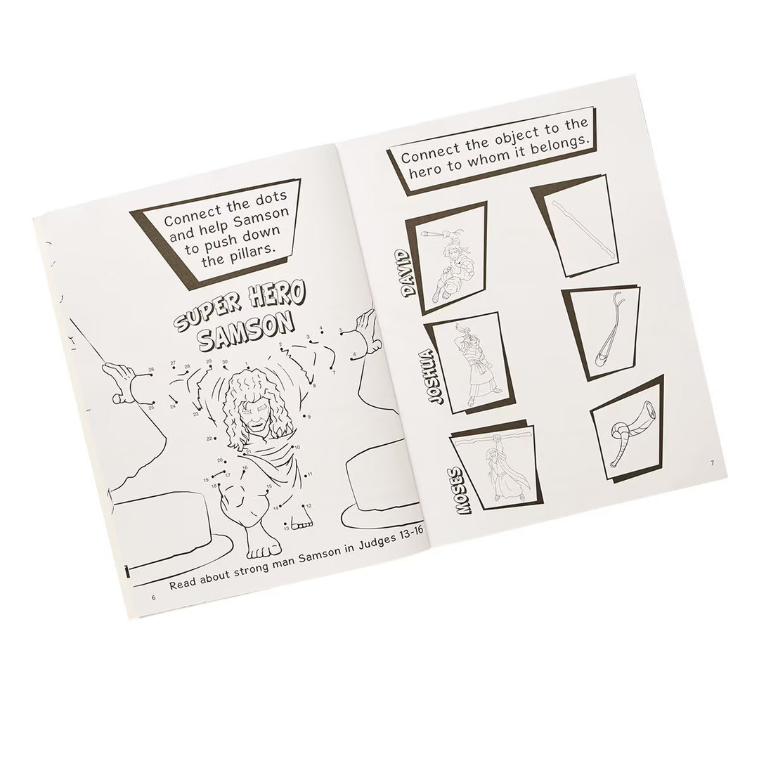 Super Heroes Activity Book by Joe Goode