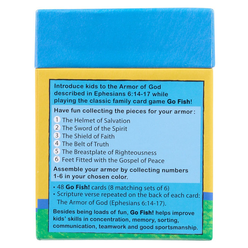 Go Fish! The Armor of God Card Game by Agnes de Bezenac