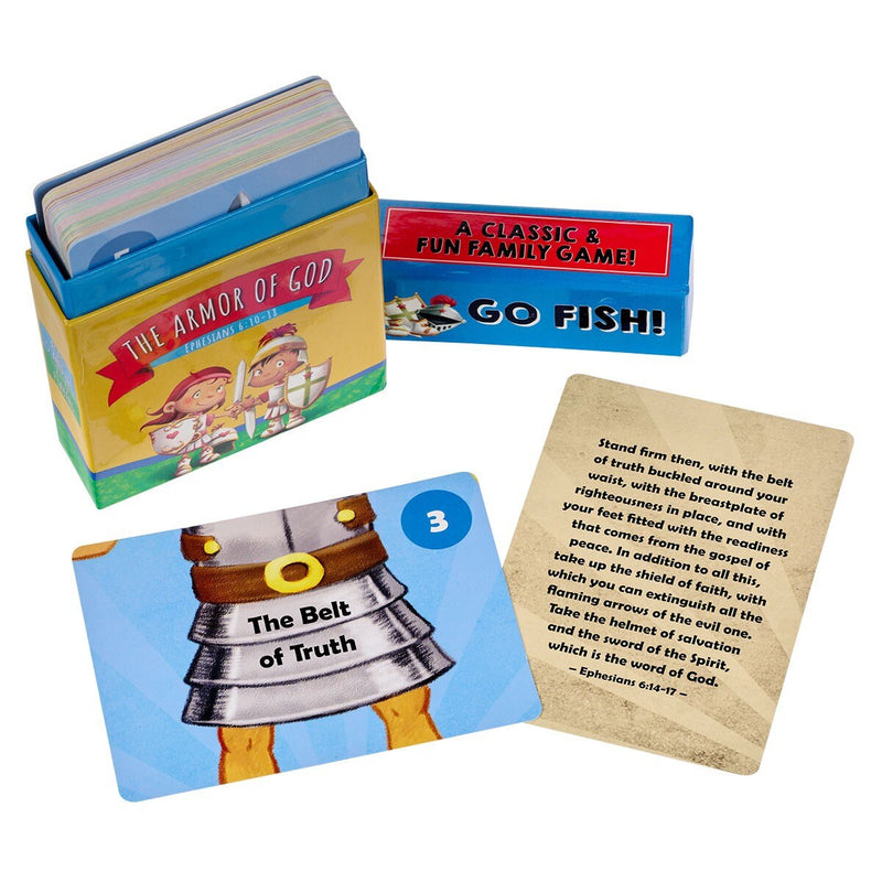 Go Fish! The Armor of God Card Game by Agnes de Bezenac