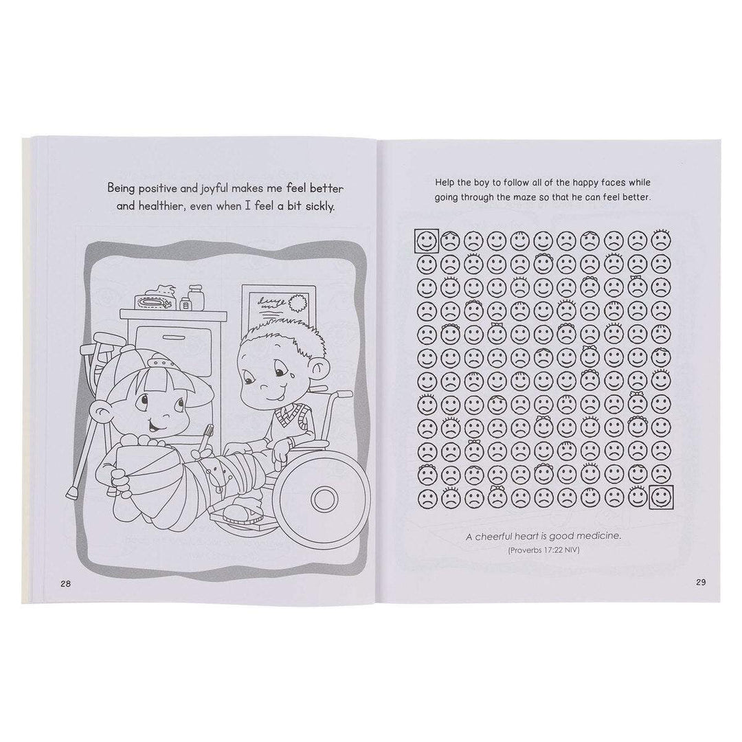 Wise Words for Little Hearts Coloring and Activity Book by Agnes de Bezenac
