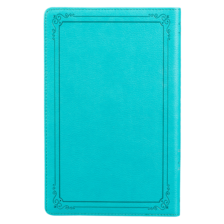 Teal Faux Leather King James Version Gift Edition Bible