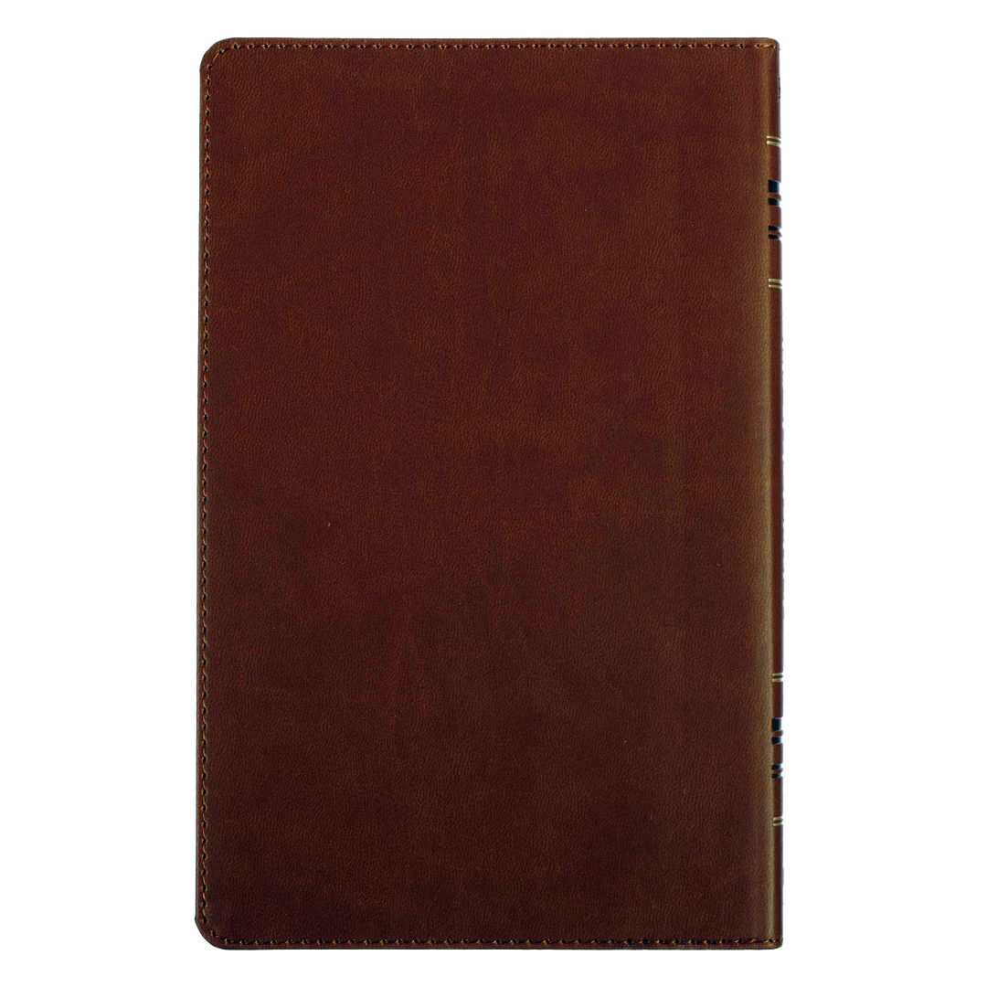 Saddle Tan Faux Leather Gift Edition King James Version Bible