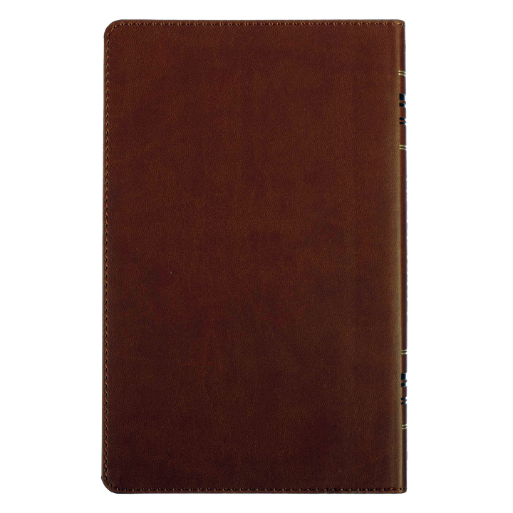 Saddle Tan Faux Leather Gift Edition King James Version Bible