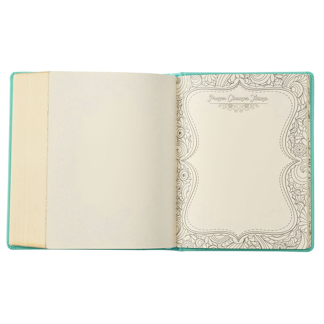 Teal Faux Leather Hardcover KJV My Promise Bible