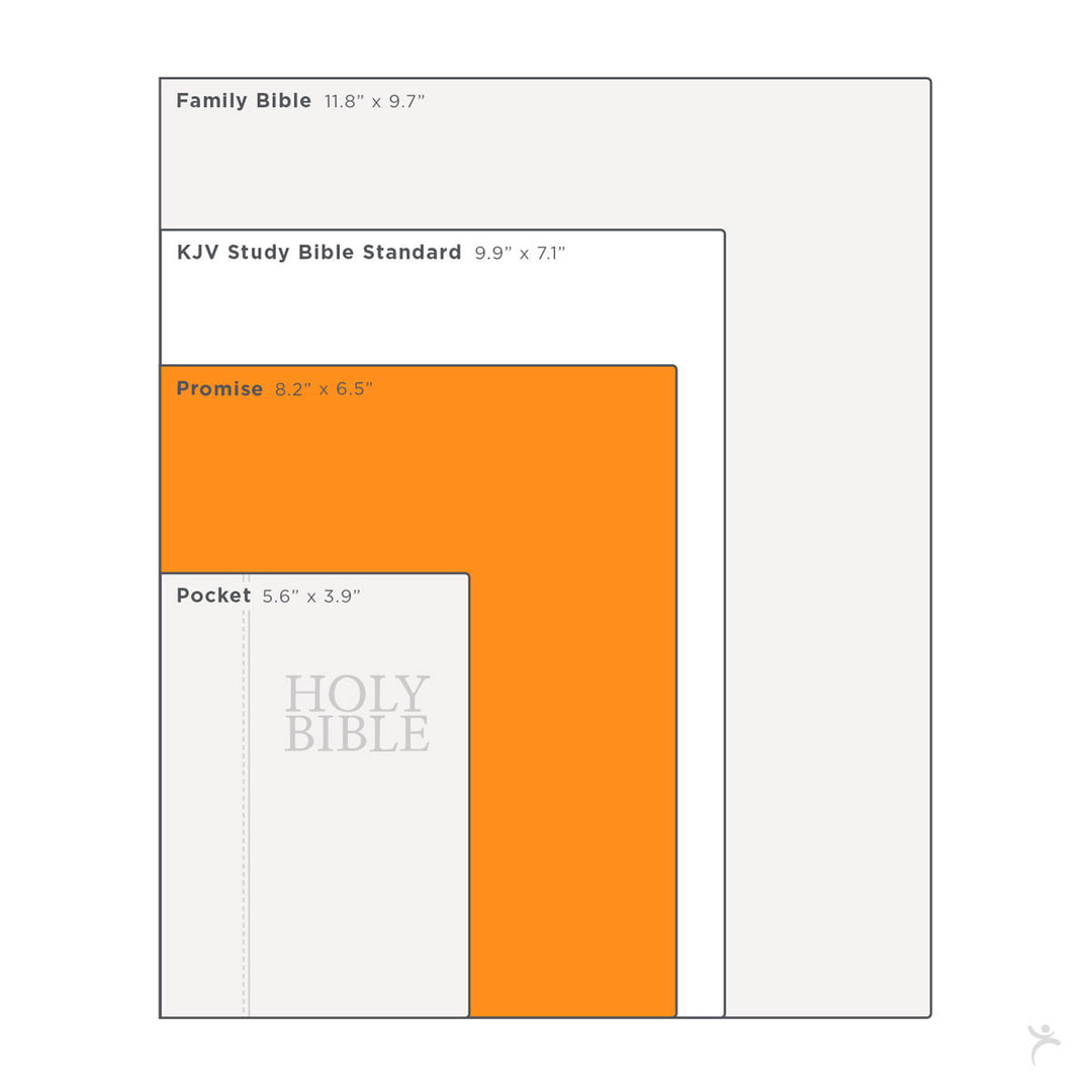 Teal Faux Leather Hardcover KJV My Promise Bible