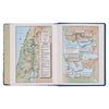 Blue Floral Faux Leather Hardcover Note-taking Bible