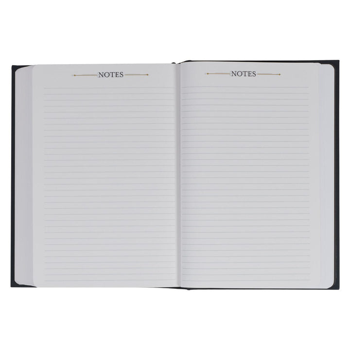 Black Hardcover Large Print King James Version Study Bible