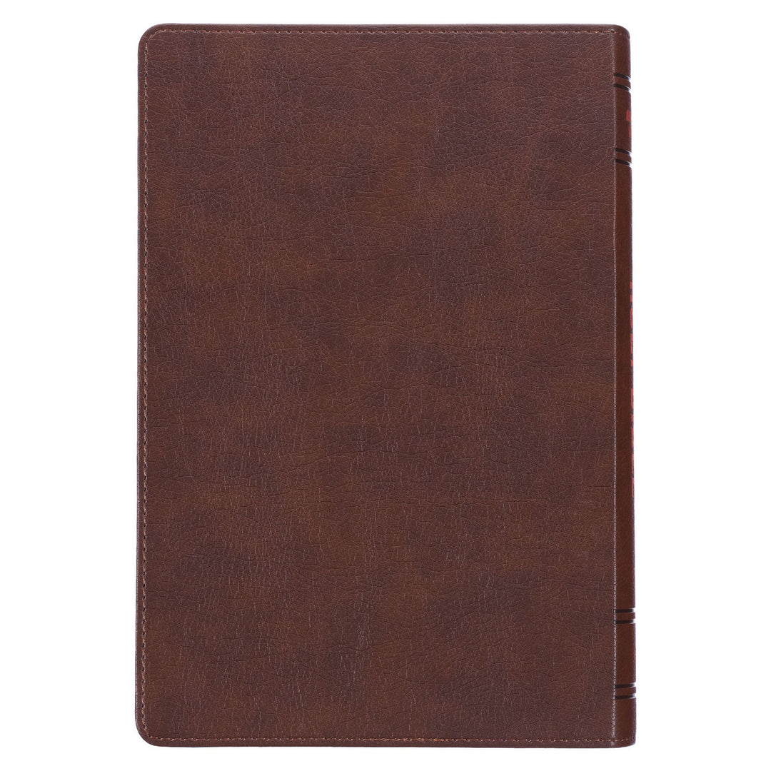 Lion Brown Faux Leather Kid&