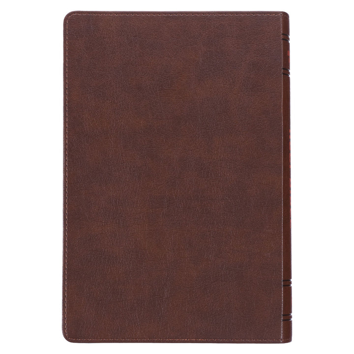 Lion Brown Faux Leather Kid&