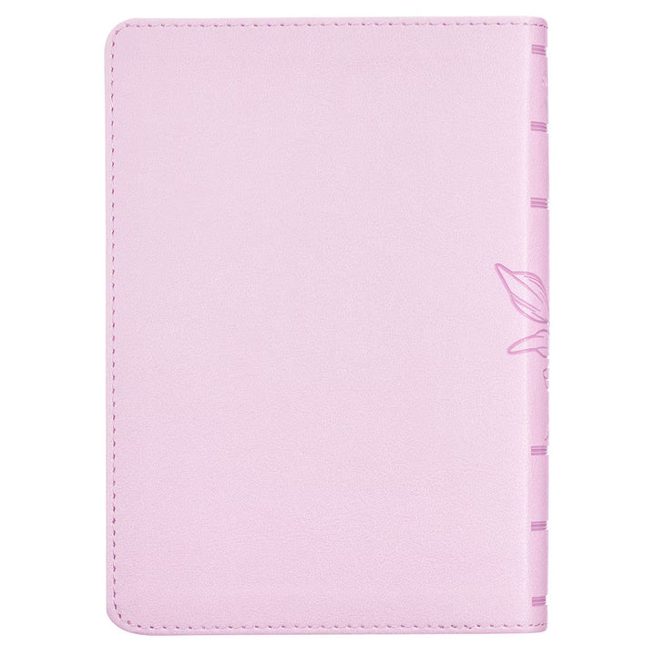 Lavender Bouquet Large Print Compact King James Version Bible