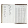 Brown Crown of Thorns Giant Print Full-size King James Version Bible with Thumb Index
