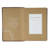 Brown Crown of Thorns Giant Print Full-size King James Version Bible with Thumb Index