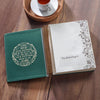 Teal Faux Leather Hardcover My Creative Bible Illustrators Edition